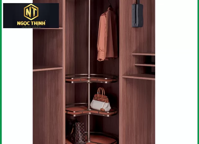 KỆ VẮT QUẦN ÁO TỦ GÓC HM-274 TẠI Long Tân